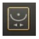 Screenshot of the Rotational adjustment tool in the In-Viewport toolbar.