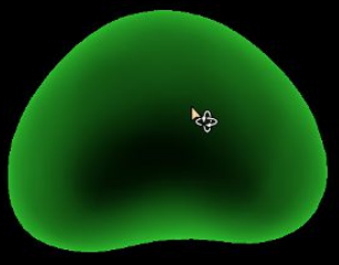 Screenshot showing the Place Landmark tool for prostate ROI creation.