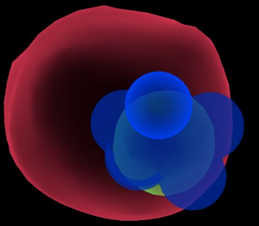 Screenshot or diagram showing volumetric coverage or 3D rendering of ROIs and annotations.