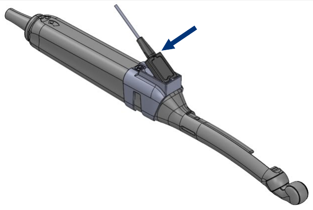 Step in mounting FujiFilm (Hitachi) CC41R2 Probe Holder.