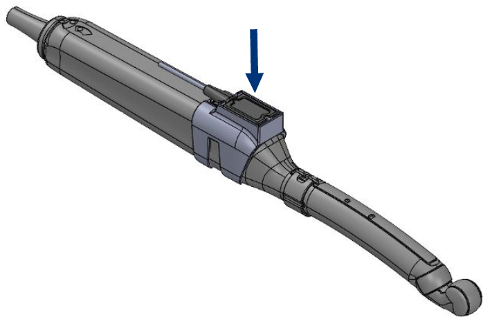 Diagram showing reseating process for probe holder.