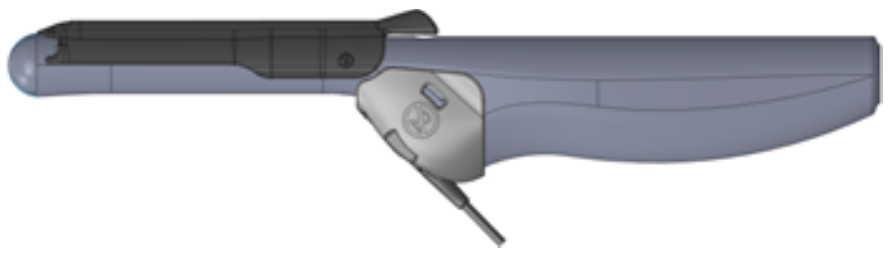 Diagram showing further step in probe holder mounting.