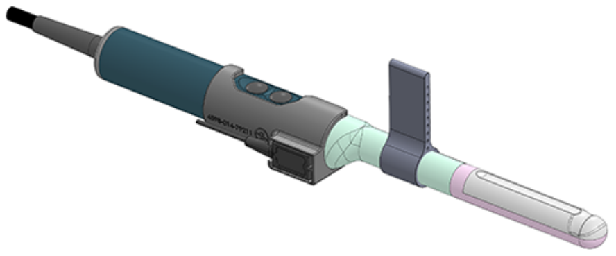 Diagram of probe holder mounting for Fujifilm (Hitachi) C41L47RP.