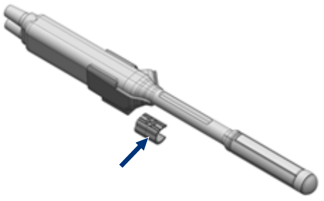 Diagram of probe holder mounting for Fujifilm (Hitachi) C41L47RP, additional view.