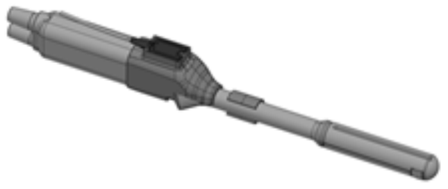 Diagram of probe holder mounting for Fujifilm (Hitachi) C41L47RP, additional view.