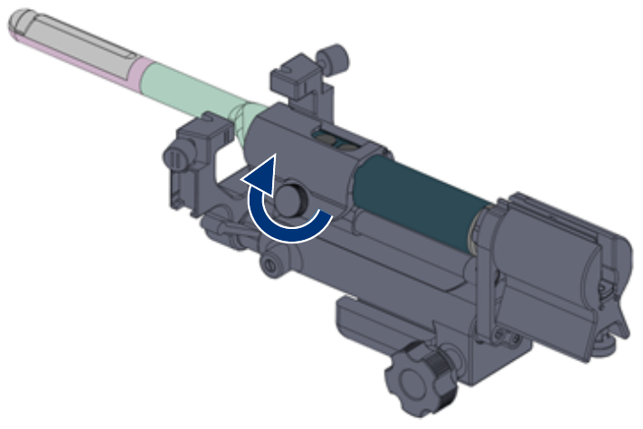 Image showing probe installation (alternate view).