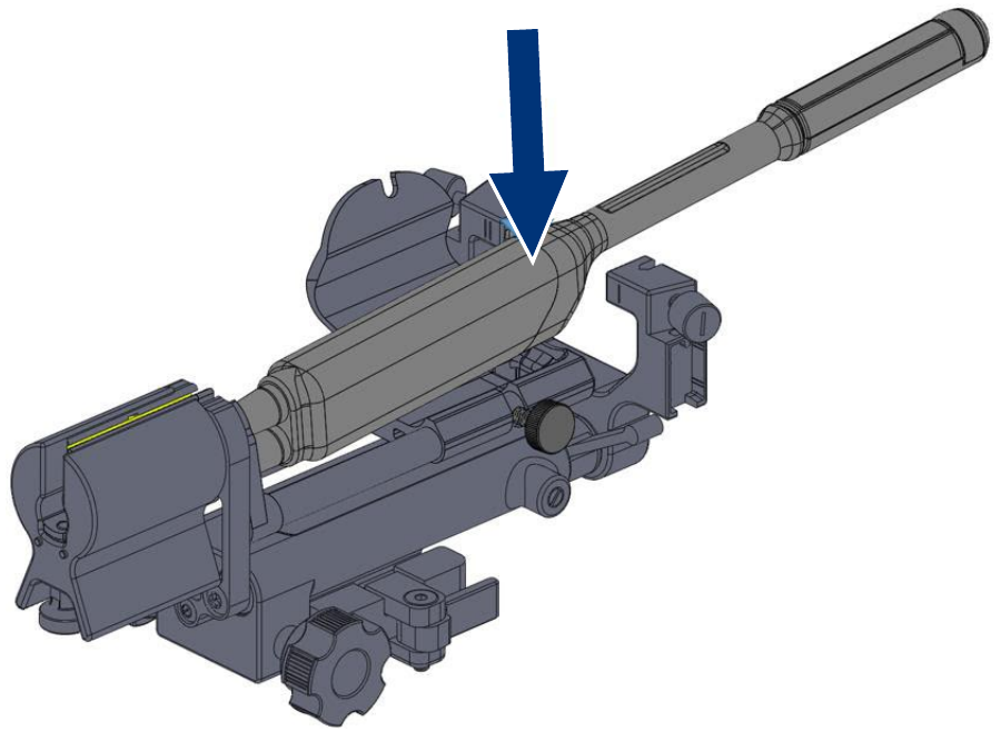 Image labeled Fig. 10: Fujifilm (Hitachi) C41L47RP Probe Installation.