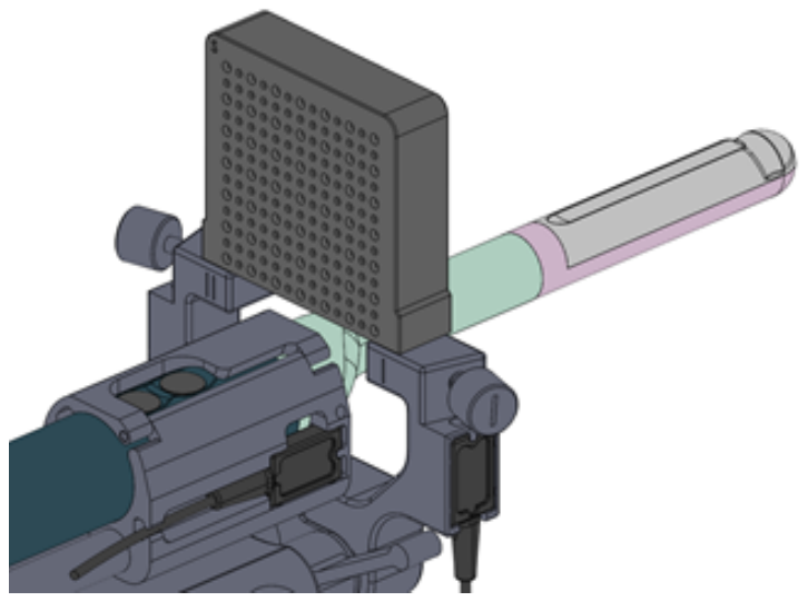 Image showing grid plate installation step 4.