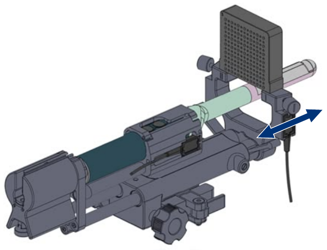Image showing grid plate linear and micro movements.