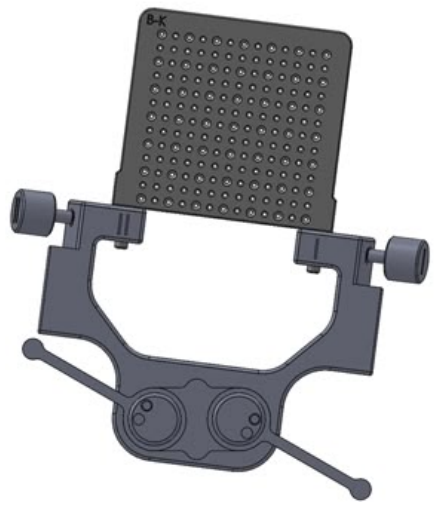 Image showing horizontal movement of grid plate.
