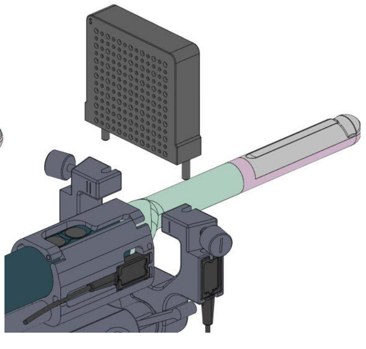Image showing grid plate removal.