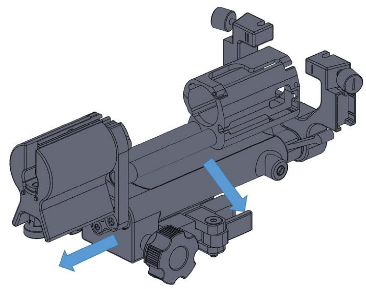 Stepper attached to the Stepper stand instead of the Stepper arm.