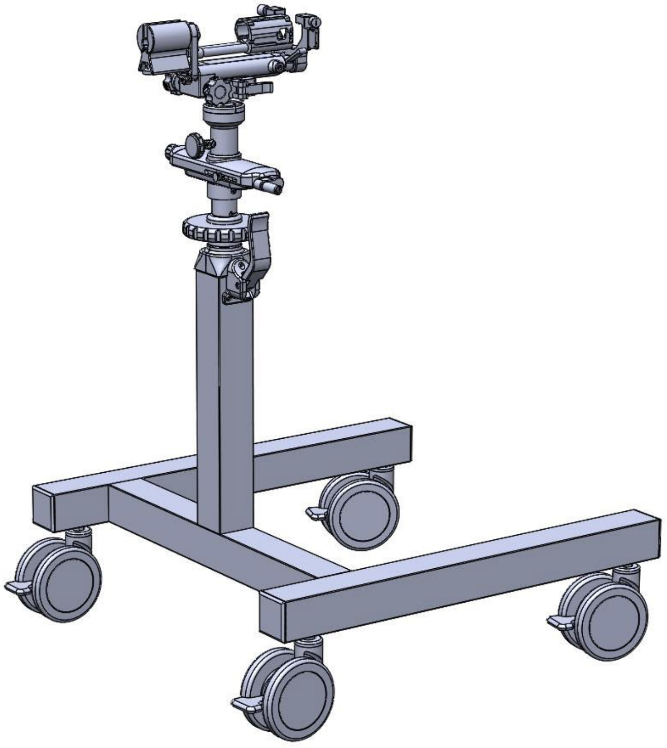 Stepper being installed on the Stepper stand.