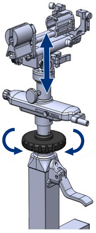 Stand adjustment images.