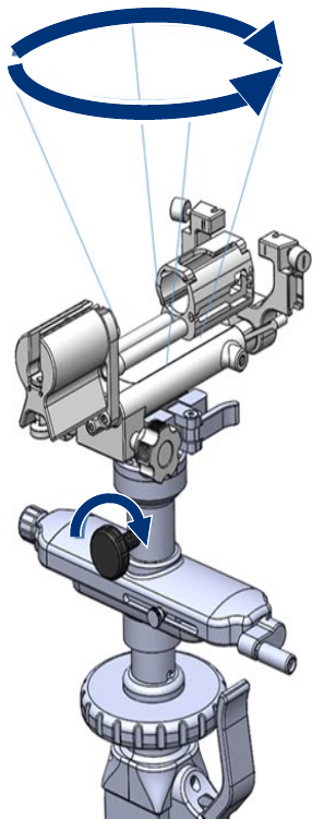 Universal adjustments for the stepper stand.